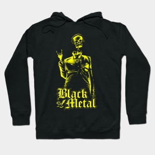 Black Metal (yellow version) Hoodie